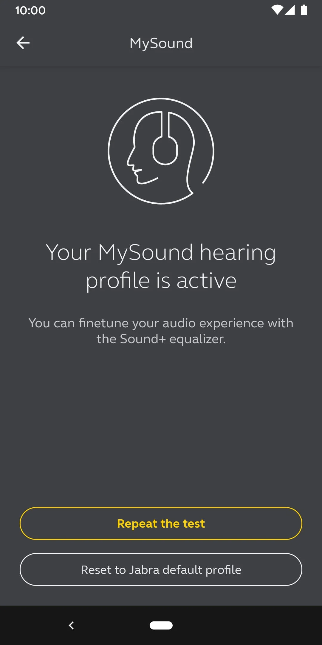 Jabra Sound+ Screenshot 4