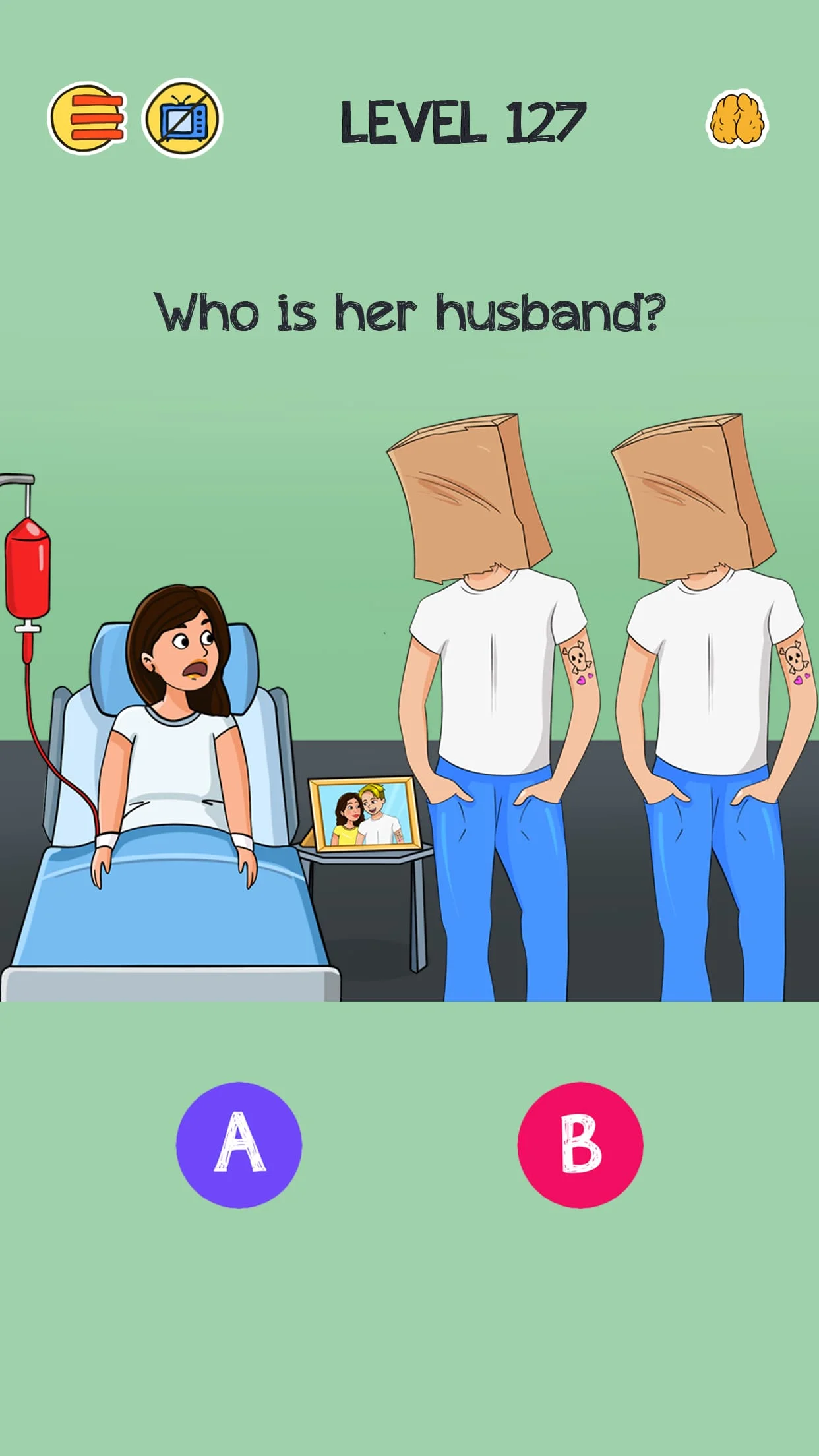Brain Who? Tricky Riddle Tests Screenshot 1