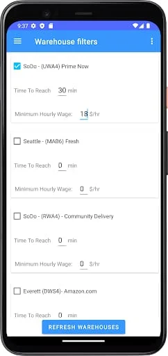 Flexer for Amazon Flex Screenshot 3