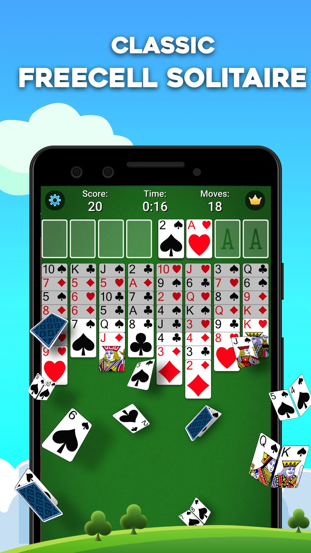FreeCell Solitaire: Card Games Screenshot 1
