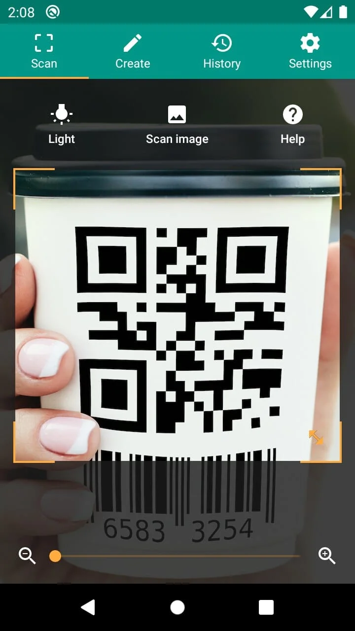 QR & Barcode Reader Screenshot 1