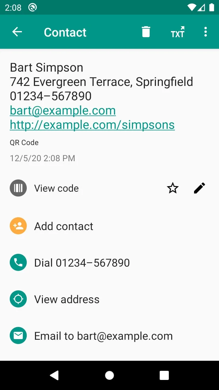 QR & Barcode Reader Screenshot 3