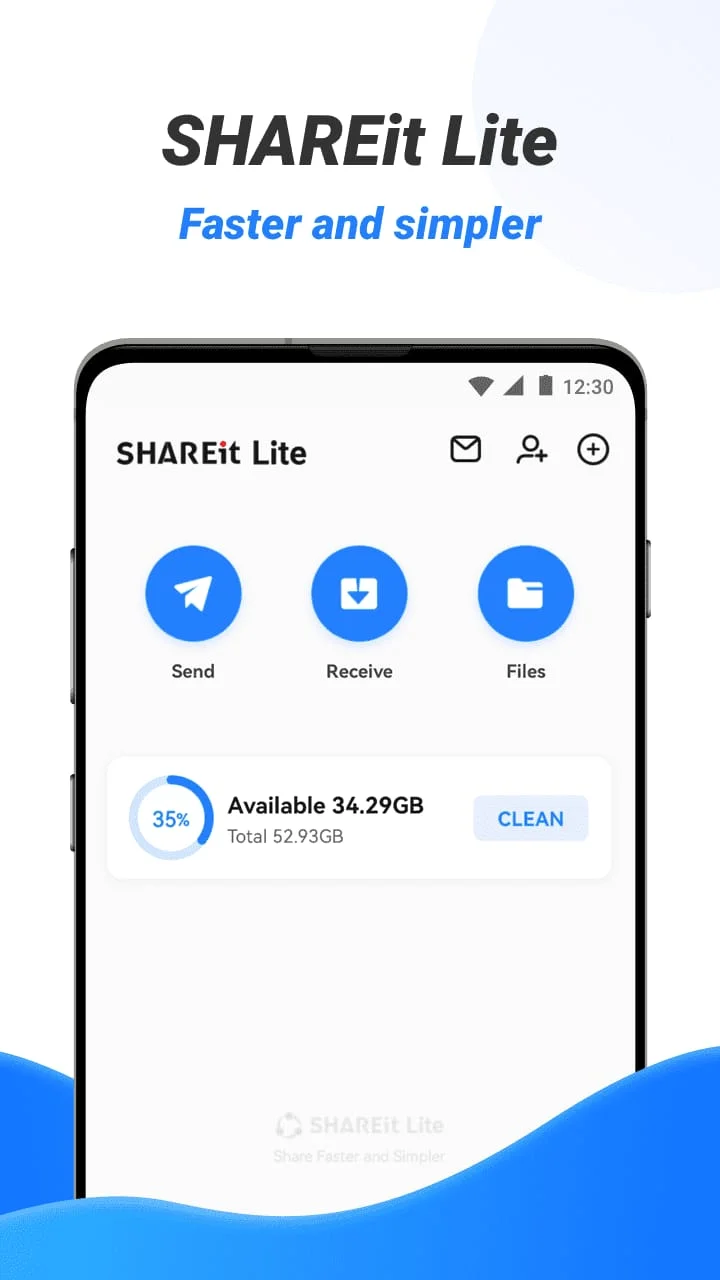 SHAREit Lite - Fast File Share Screenshot 1