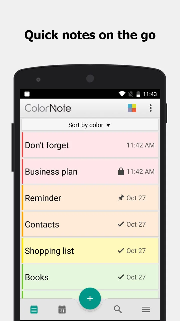 ColorNote Notepad Notes Screenshot 1