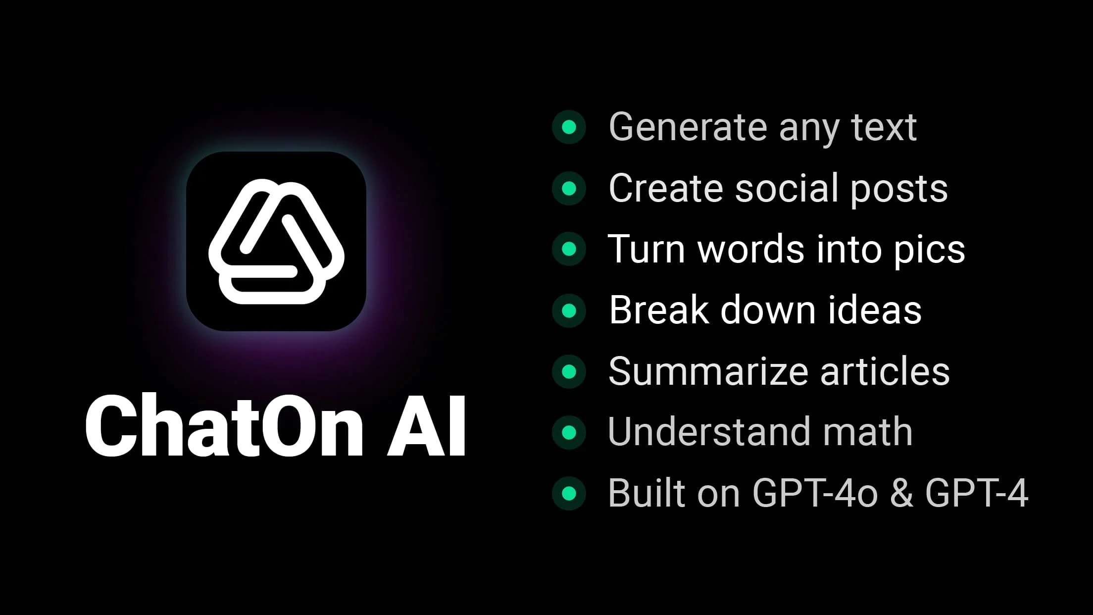 ChatOn - AI Chat Bot Assistant Screenshot 1