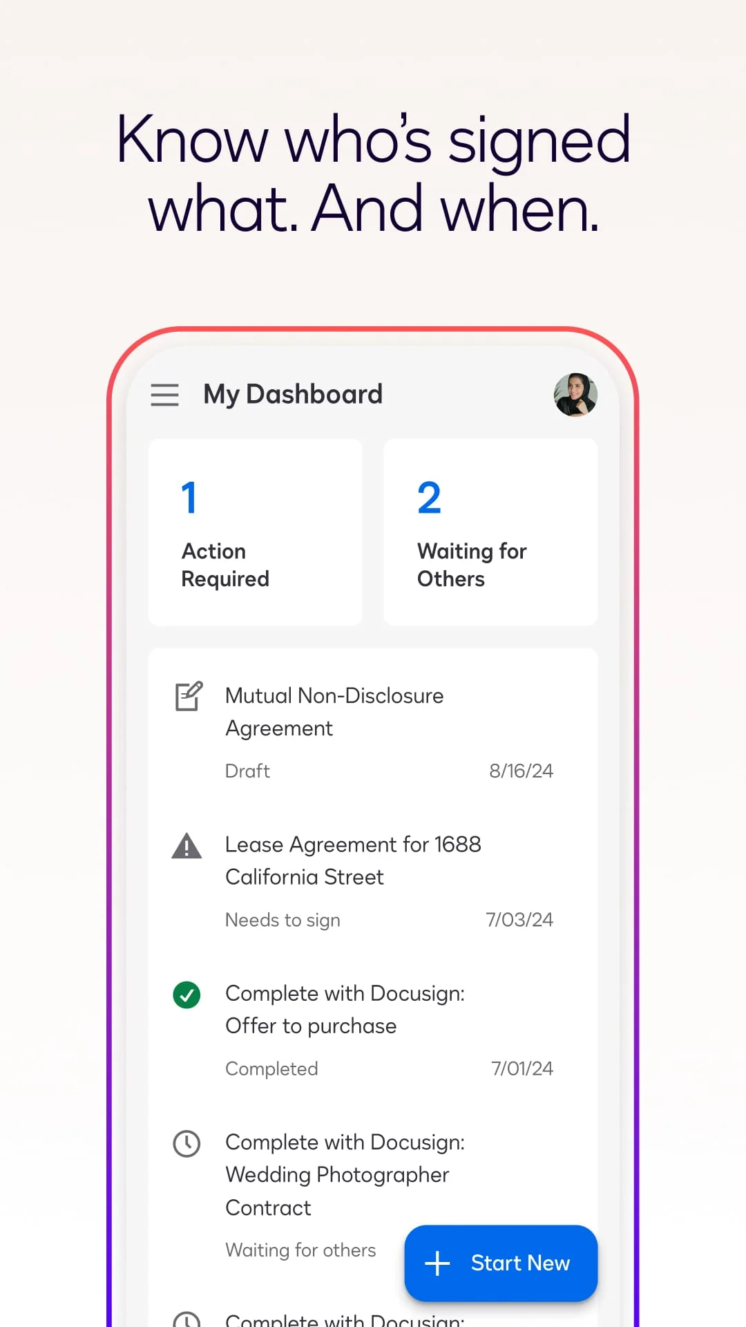 Docusign - Upload & Sign Docs Screenshot 3