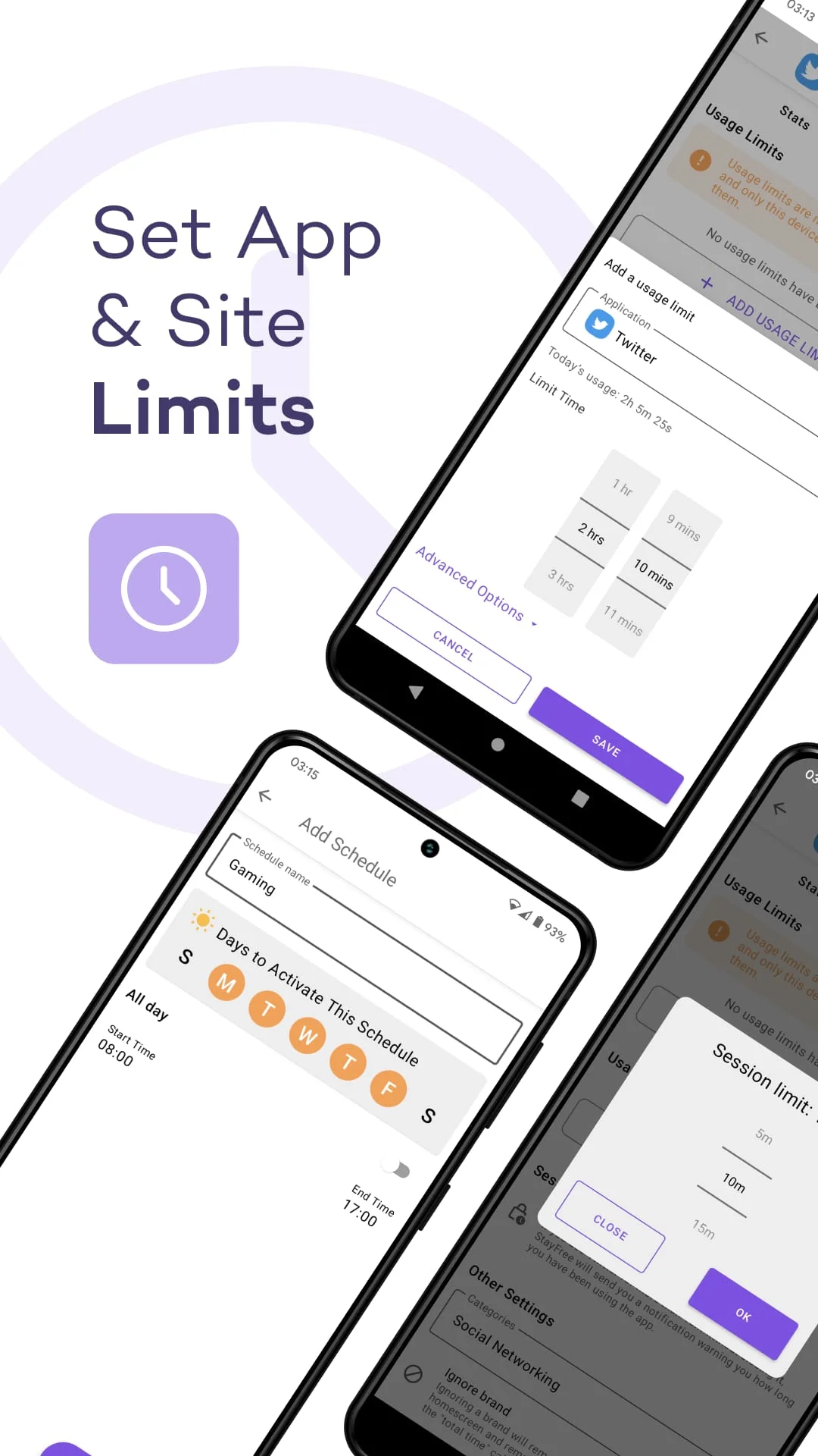 StayFree - Screen Time Screenshot 3