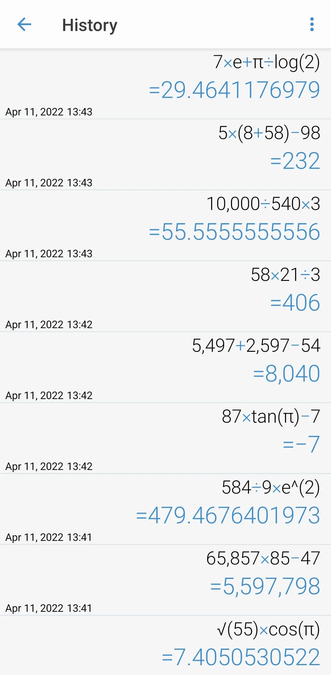 Simple Calculator Screenshot 4