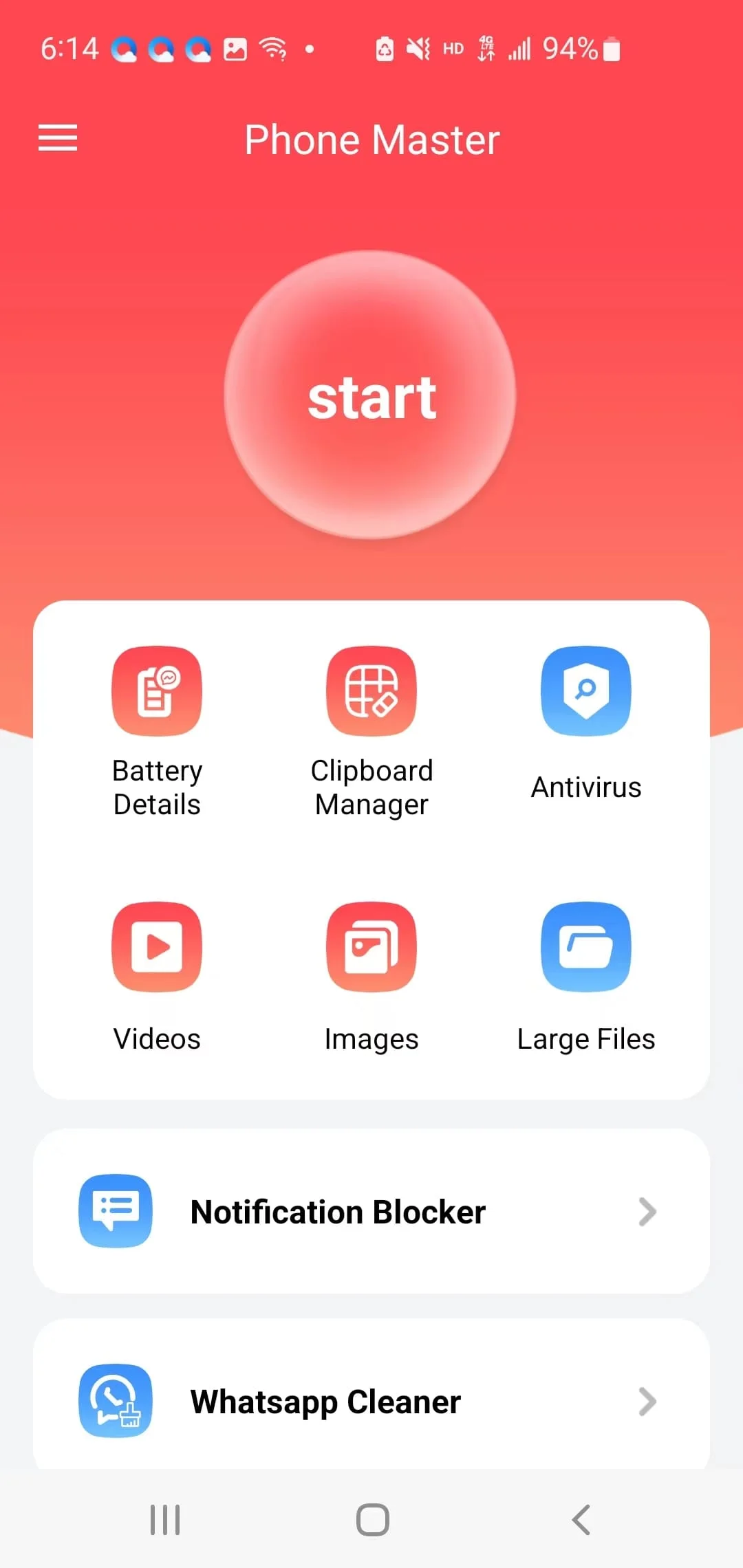 Antivirus - PhoneMaster Screenshot 2