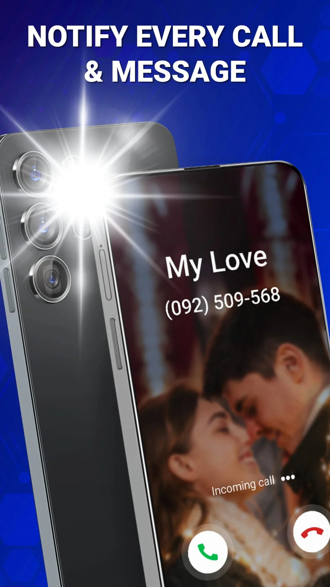 Flash Alert & Led Flashlight Screenshot 1