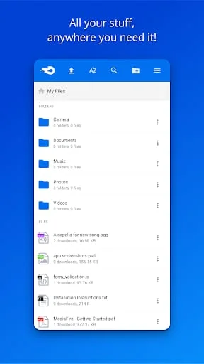 MediaFire Screenshot 1