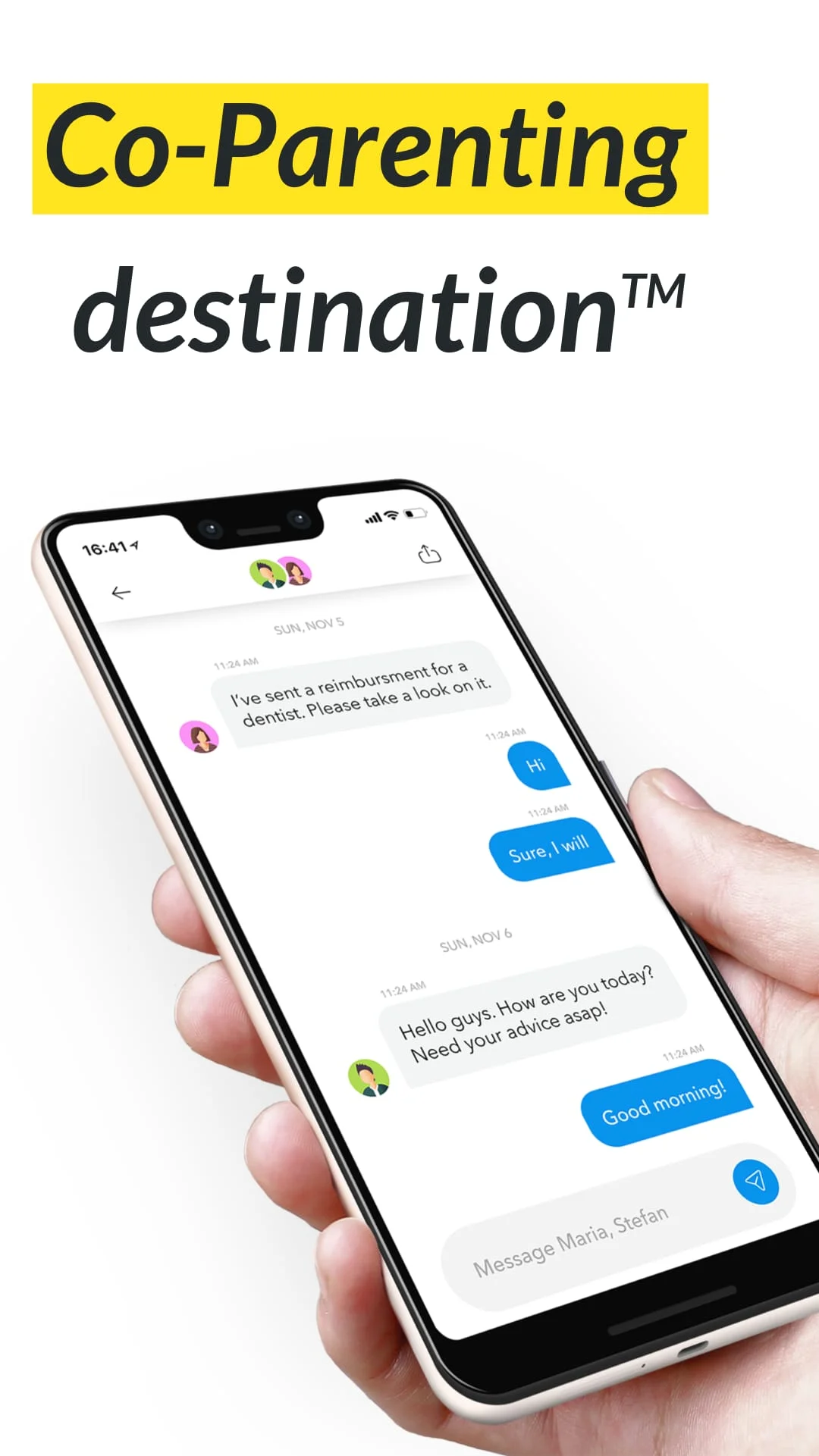 AppClose: Co-Parent Essentials Screenshot 2