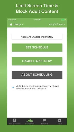 Text Monitoring Parental Contr Screenshot 4