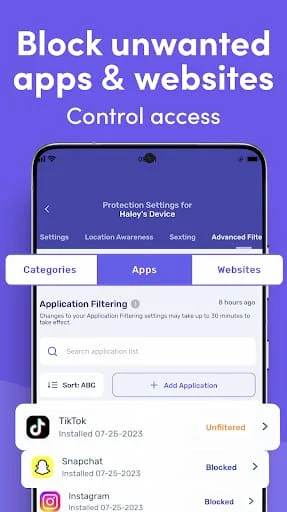 Canopy - Parental Control App Screenshot 3