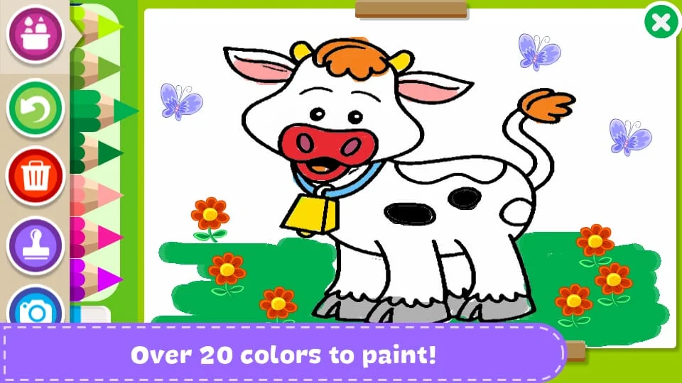 Paint and Learn Animals Screenshot 2