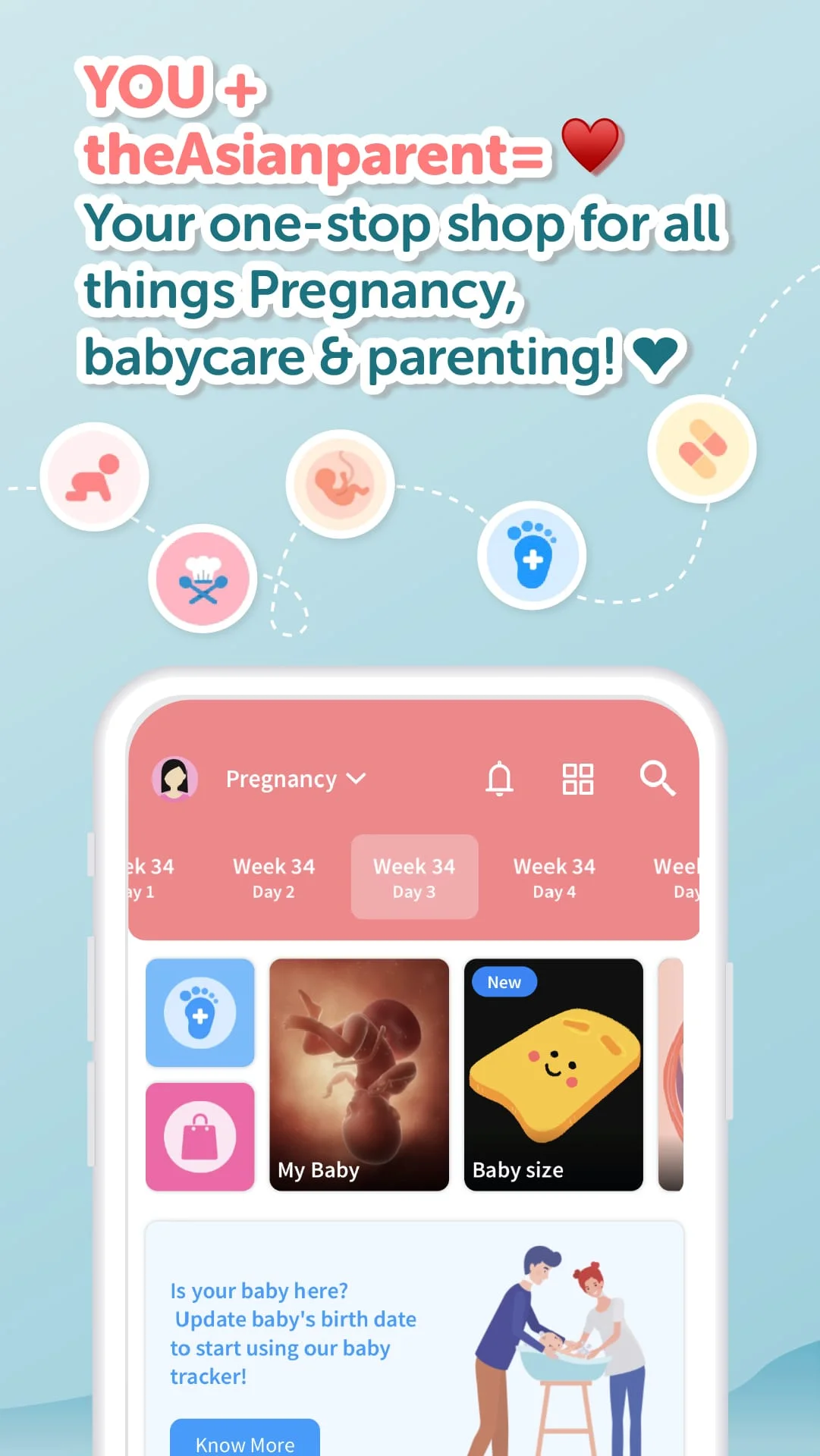 Asianparent: Pregnancy & Baby Screenshot 1