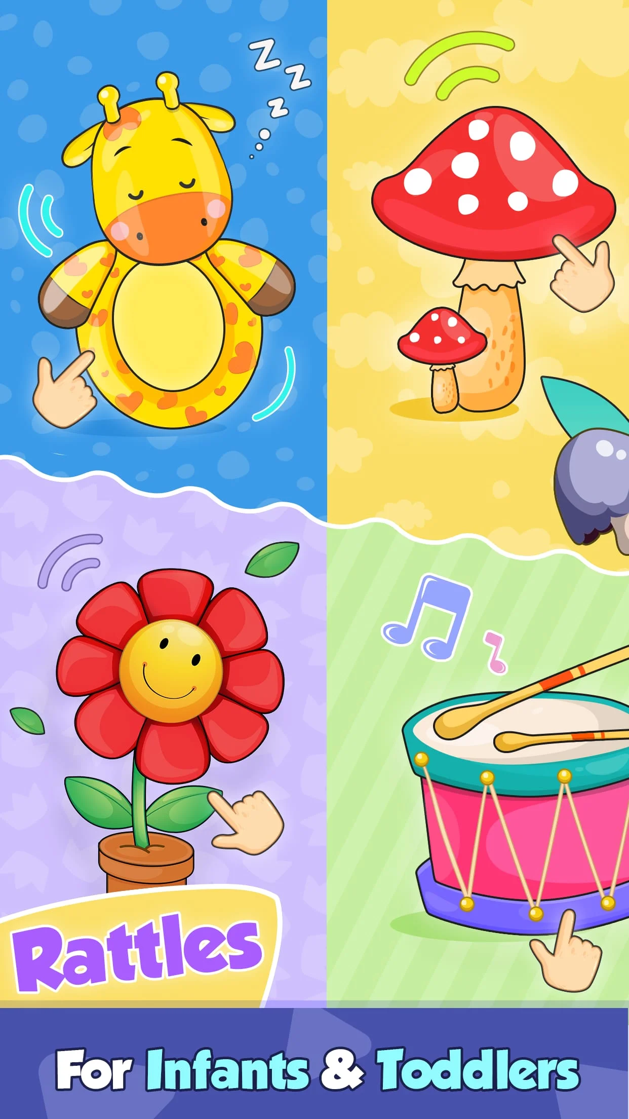 Baby Rattle: Giggles & Lullaby Screenshot 1