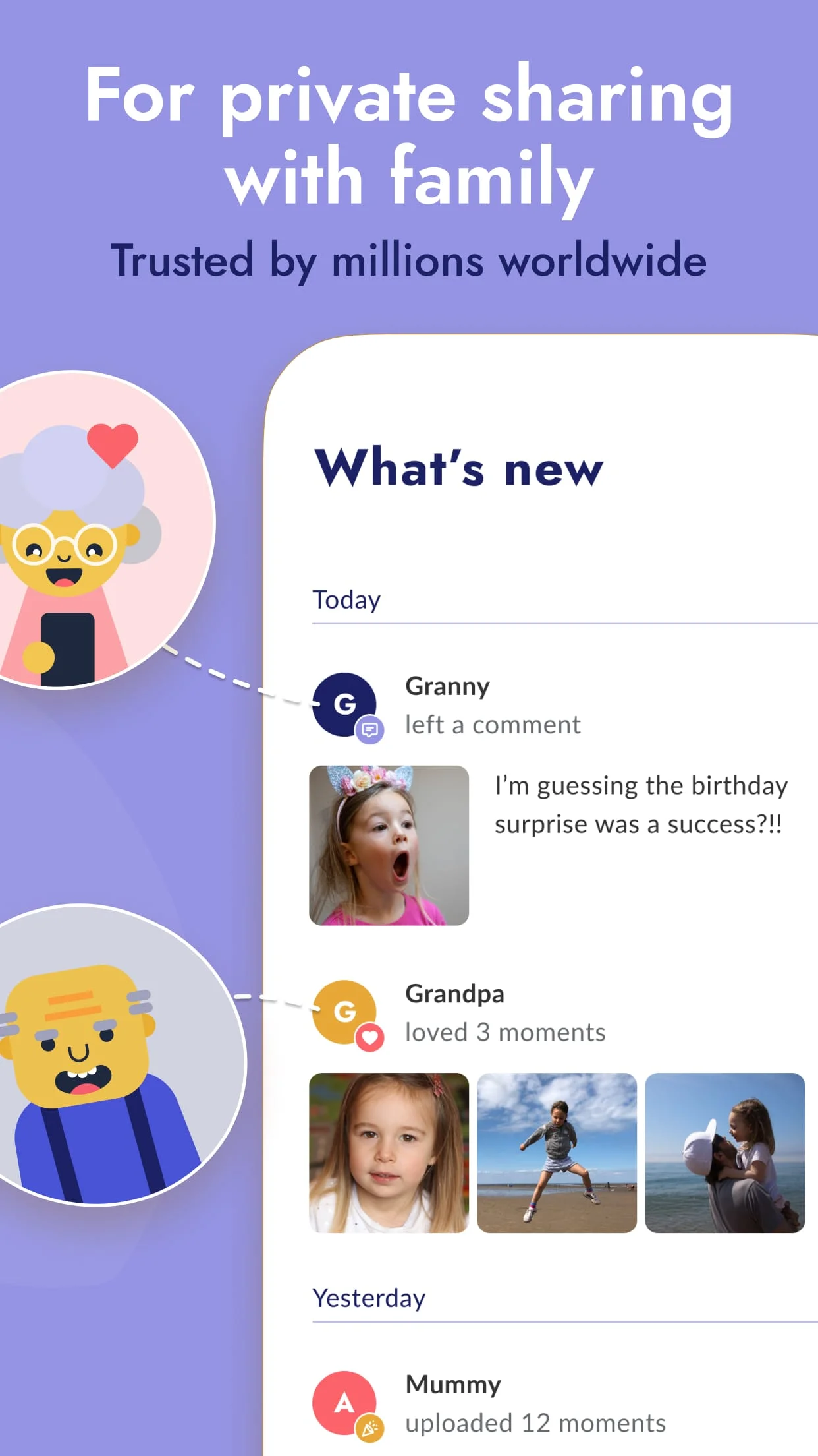 BackThen baby milestones album Screenshot 3