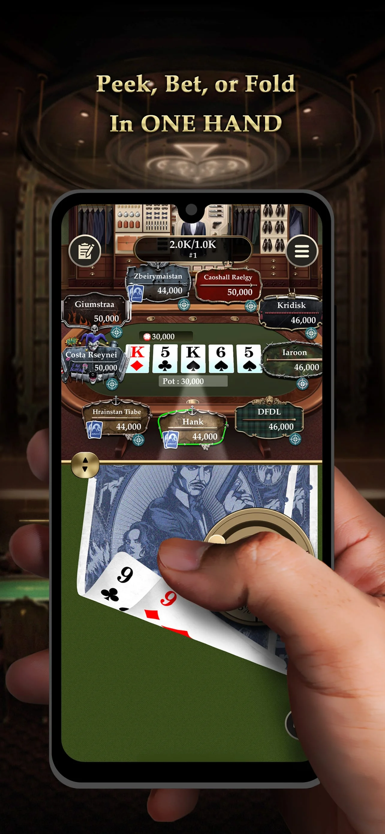 Pokerrrr 2: Texas Holdem Poker Screenshot 1