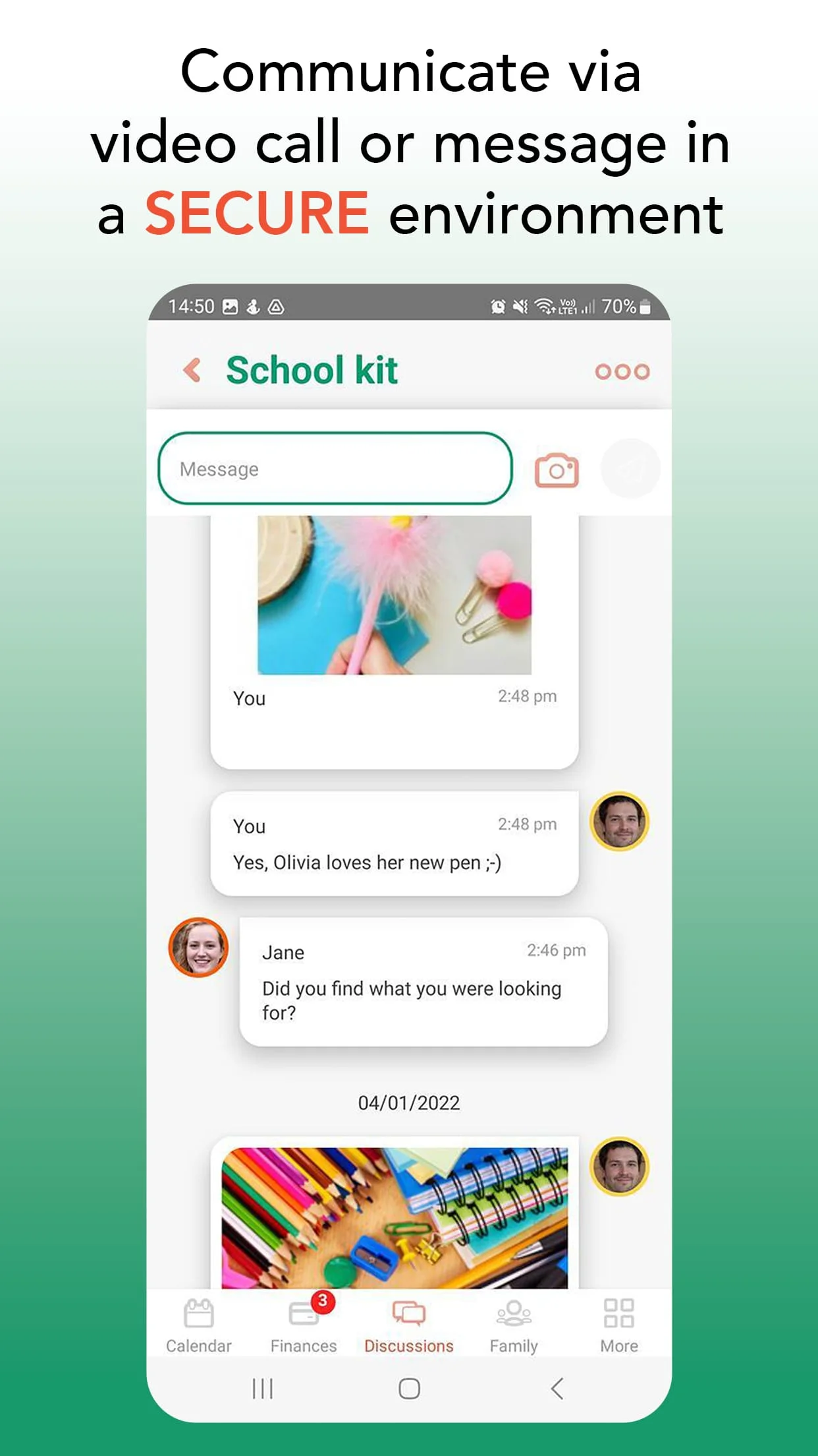 2houses | Co-Parenting App Screenshot 4