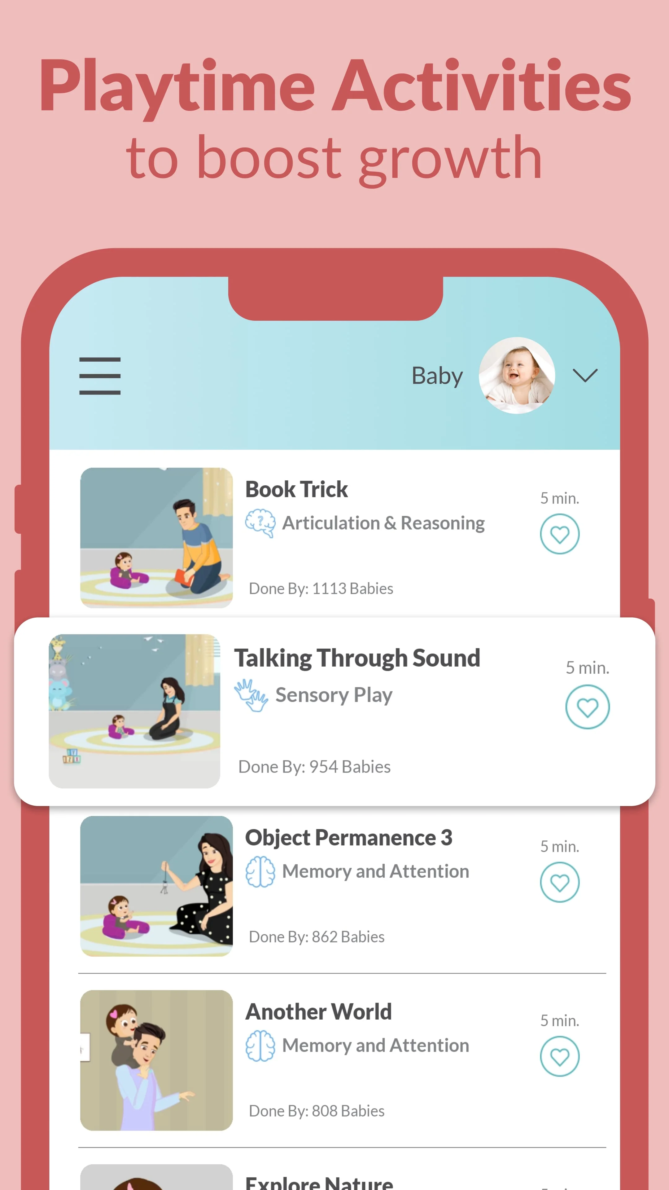 Baby Development & Milestones Screenshot 2
