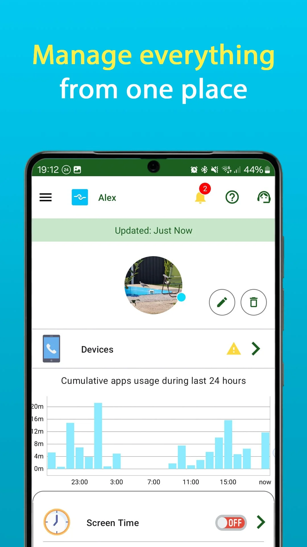 Teen Time - Parental Control Screenshot 2