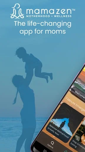 MamaZen: Mindful Parenting App Screenshot 1
