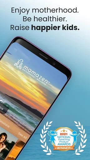 MamaZen: Mindful Parenting App Screenshot 2