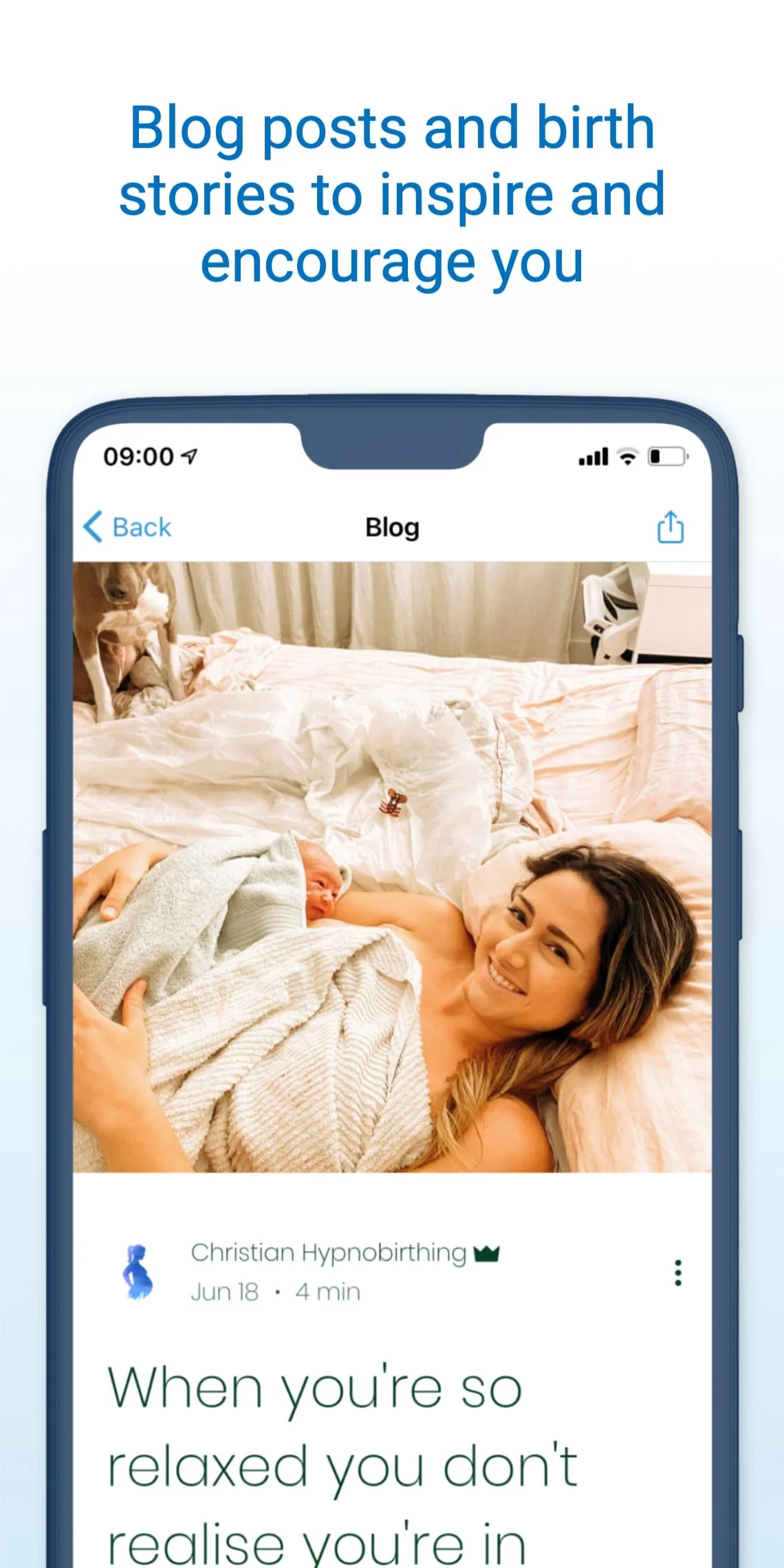 Christian Hypnobirthing Screenshot 4