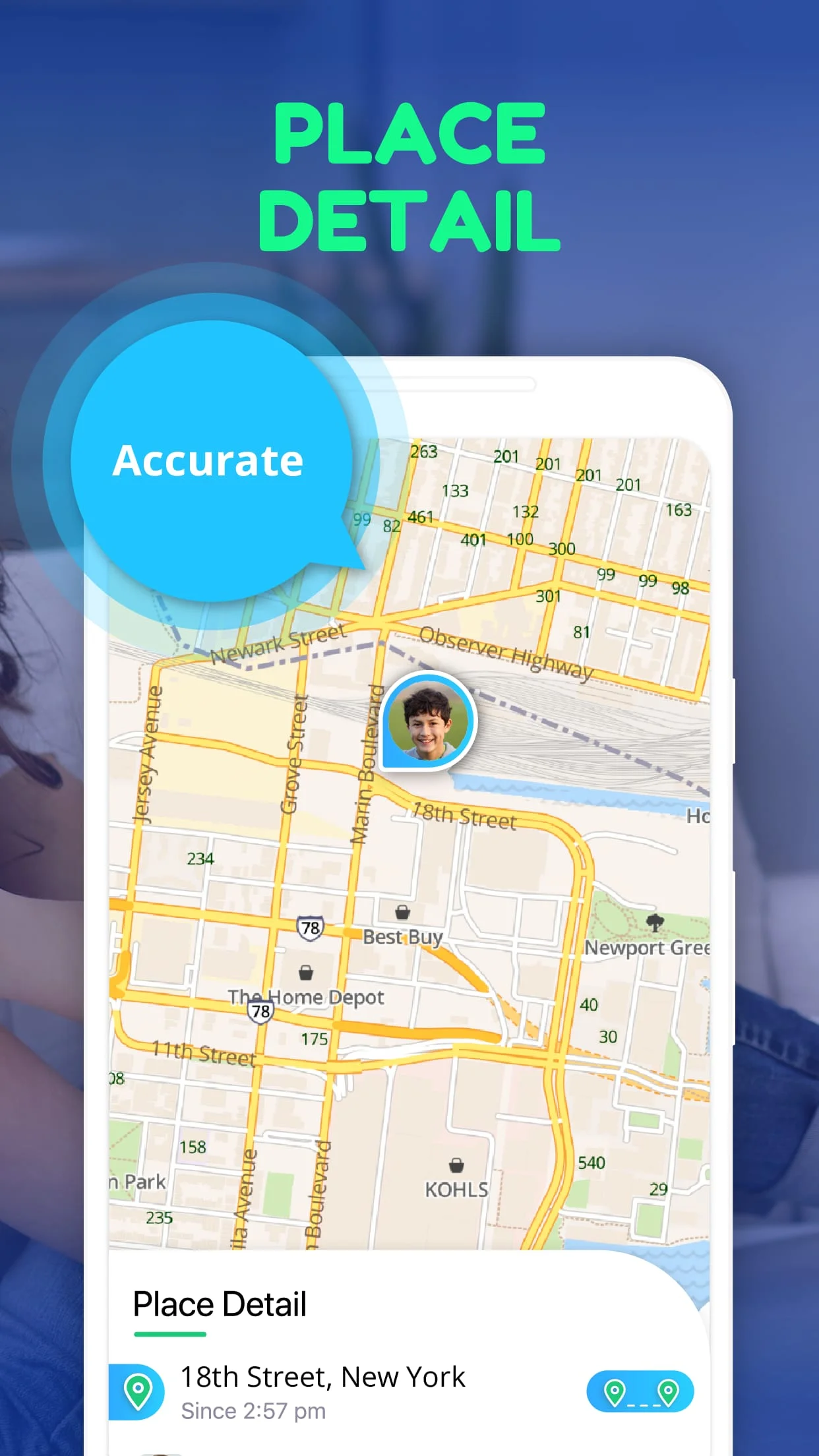 Be Closer: Family location Screenshot 3