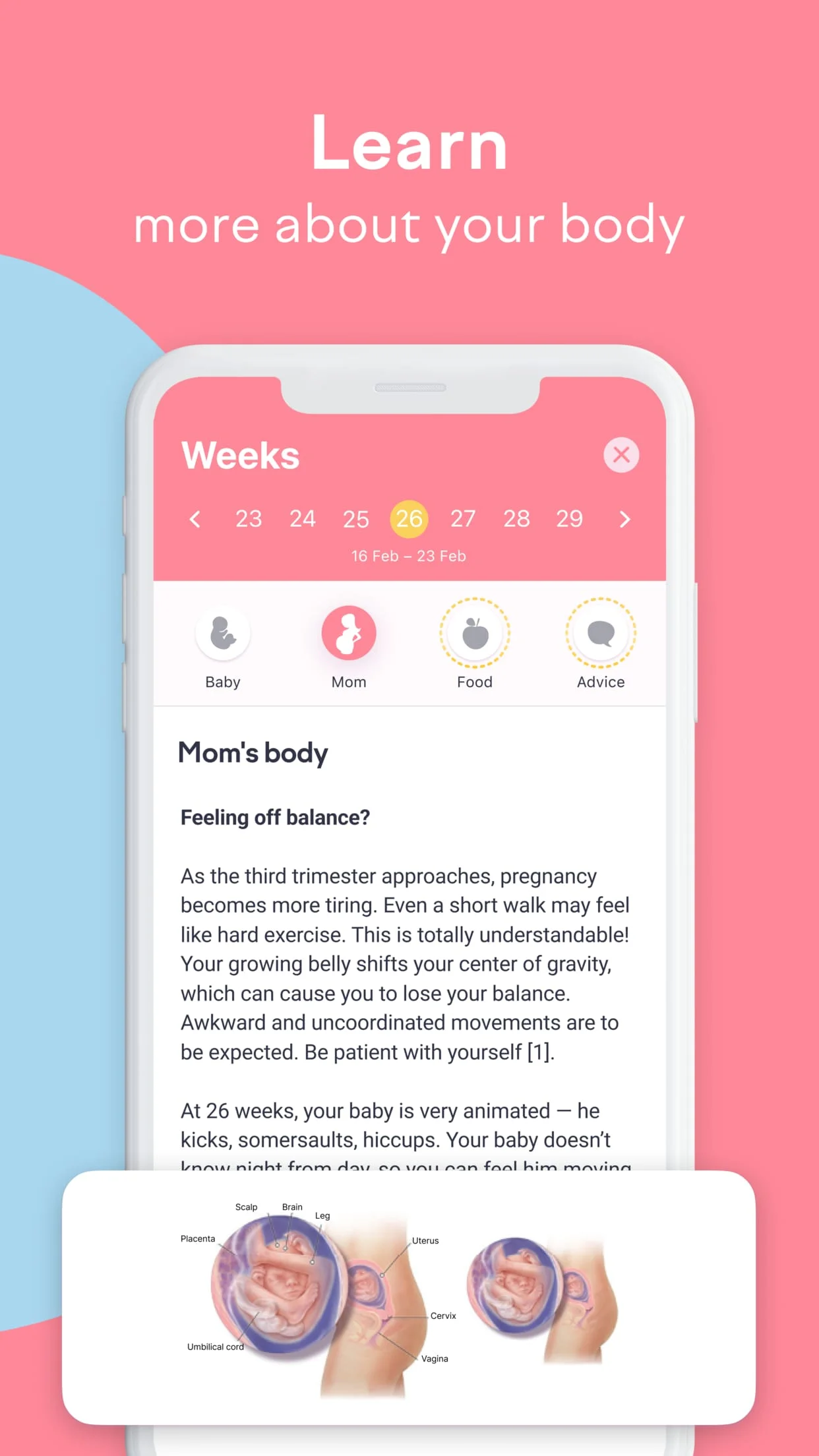 Pregnancy Tracker: amma Screenshot 4