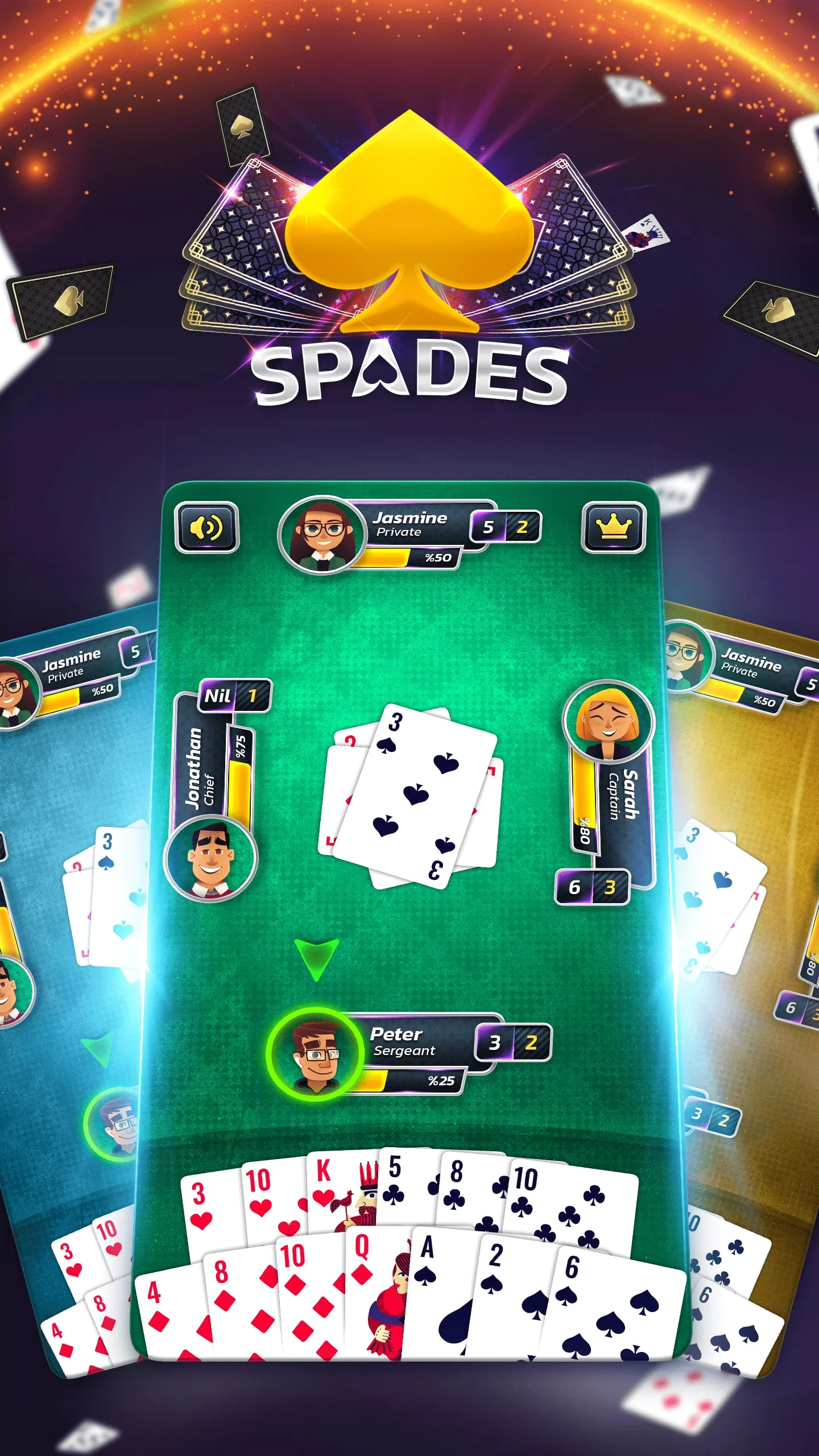 Spades Screenshot 1