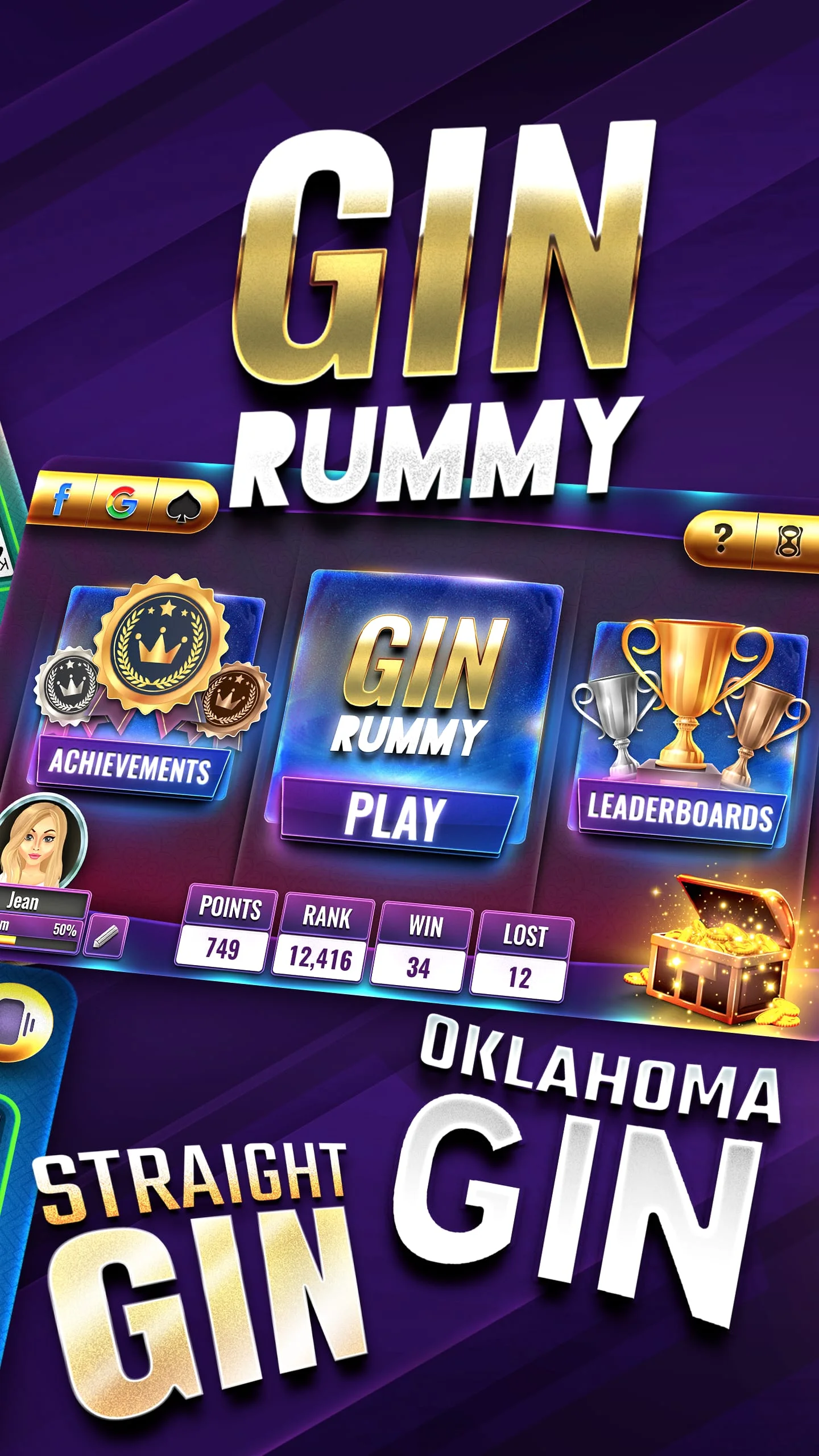 Gin Rummy Screenshot 2