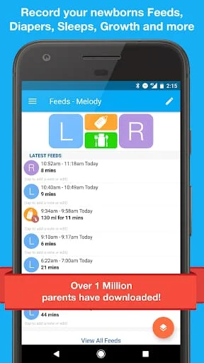 Feed Baby - Baby Tracker Screenshot 1