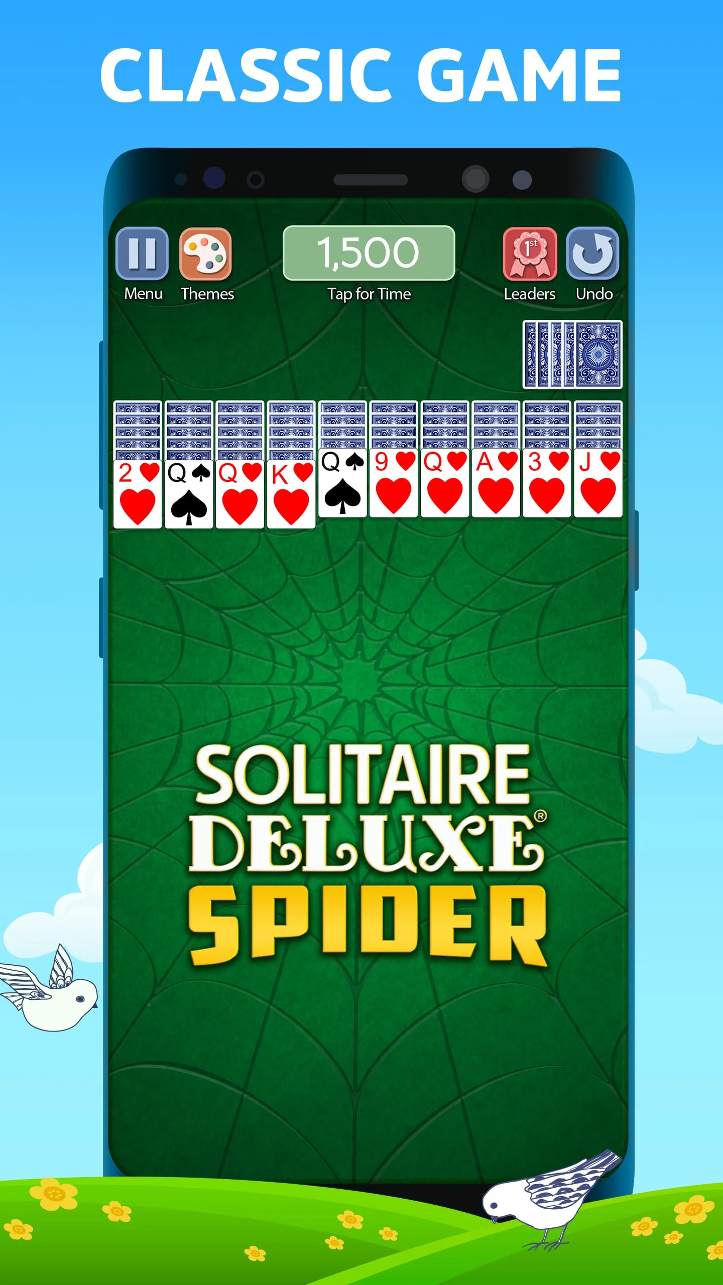 Spider Solitaire Deluxe® 2 Screenshot 1