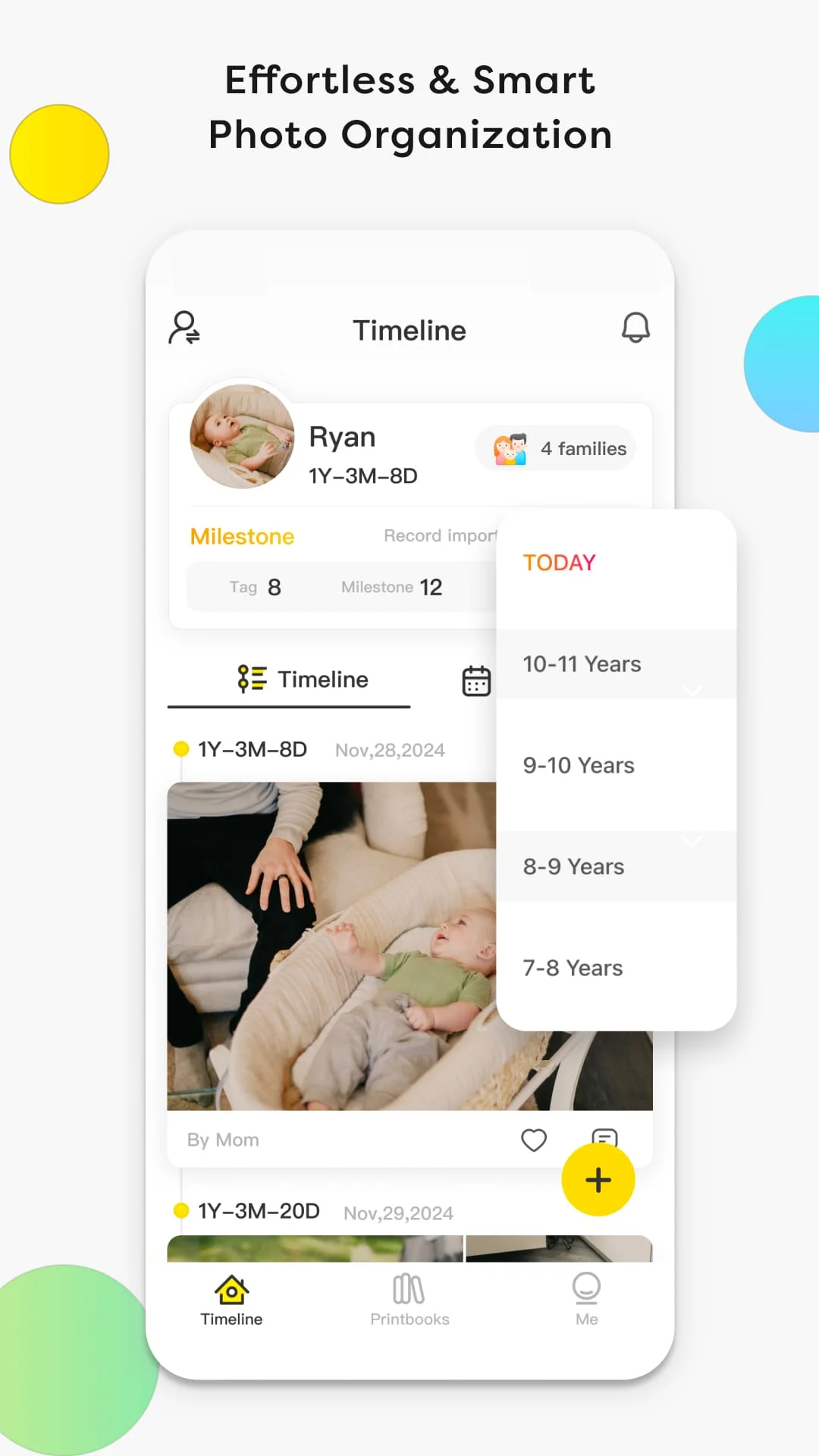 TimeHut - Baby Album Screenshot 2