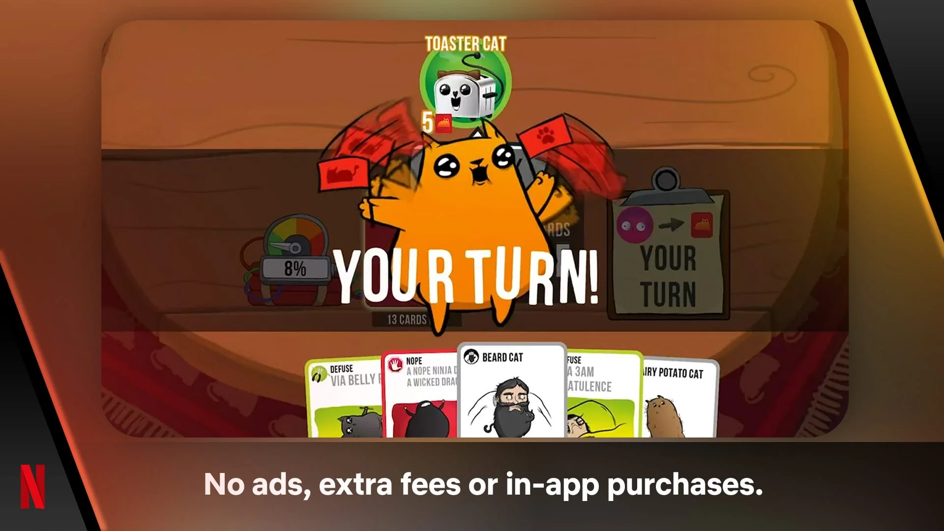 Exploding Kittens NETFLIX Screenshot 1