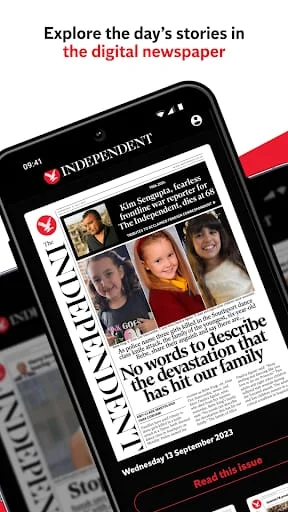 The Independent: Breaking News Screenshot 2