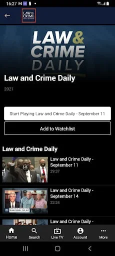 Law&Crime Screenshot 2
