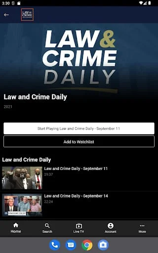 Law&Crime Screenshot 4