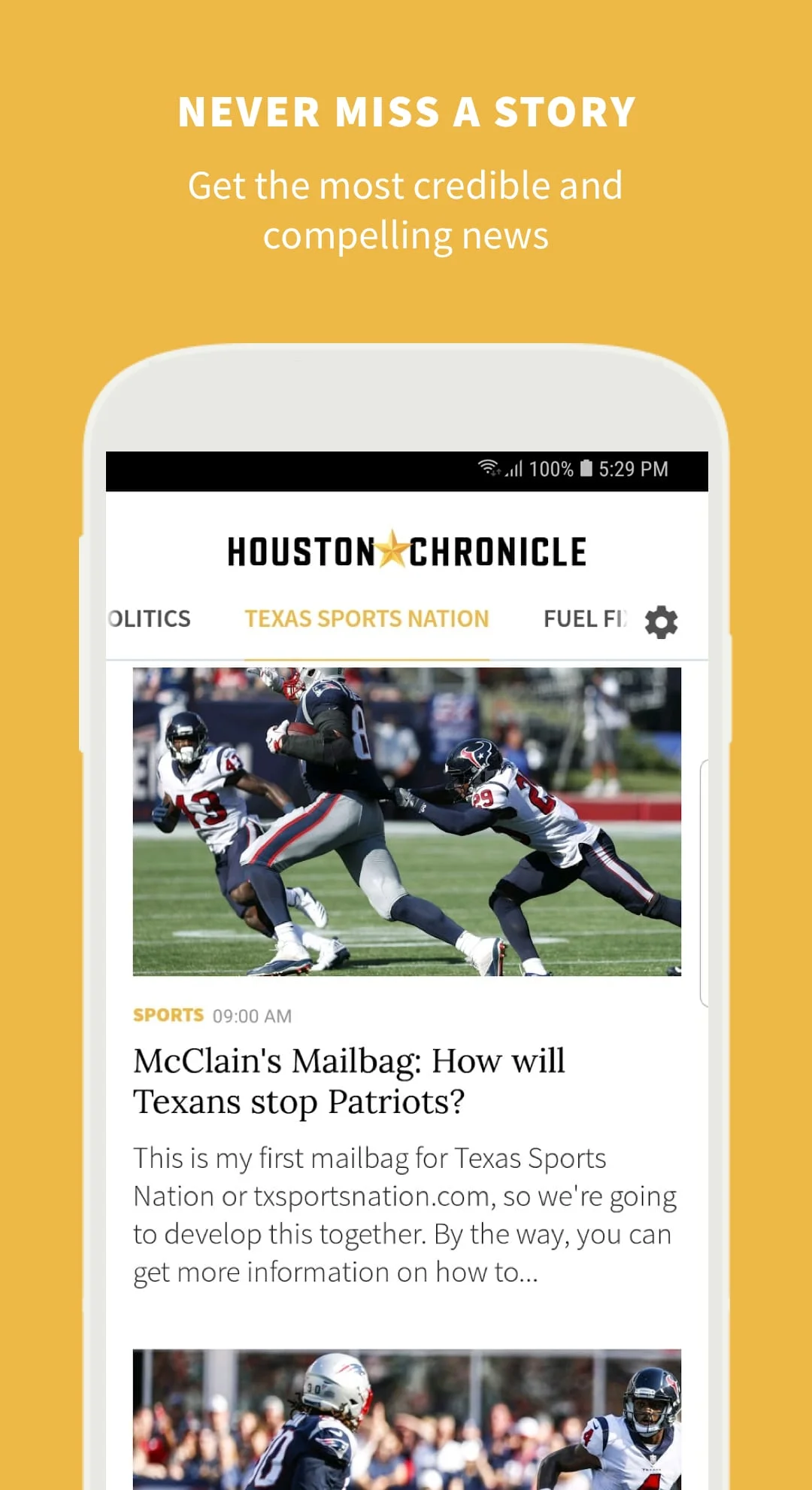 Houston Chronicle News Screenshot 2
