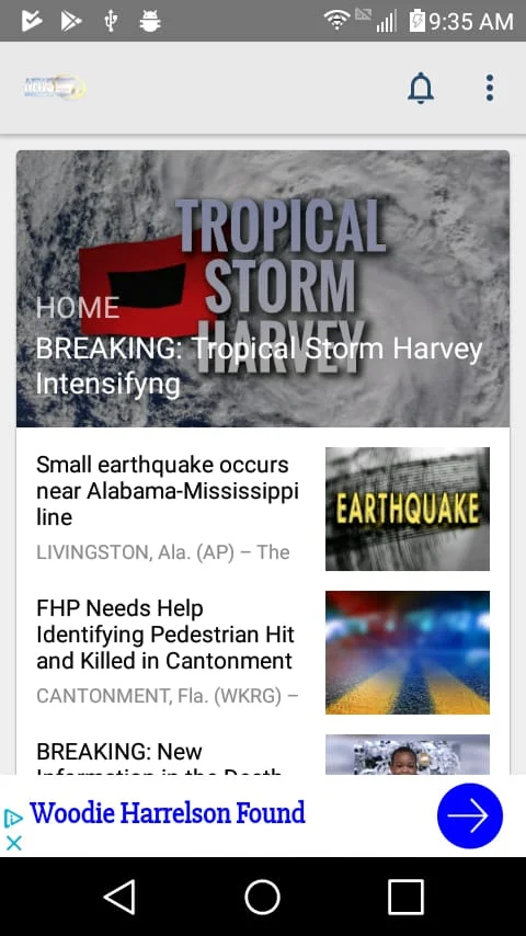 WKRG News 5 - Mobile Pensacola Screenshot 1