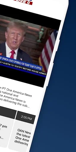 OAN Live Screenshot 2