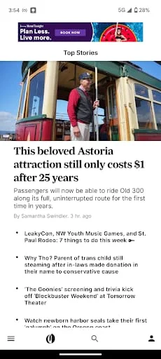 OregonLive.com Screenshot 1