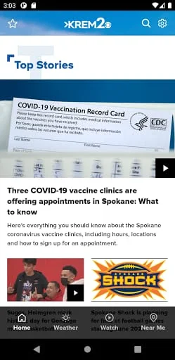 Spokane News from KREM Screenshot 1