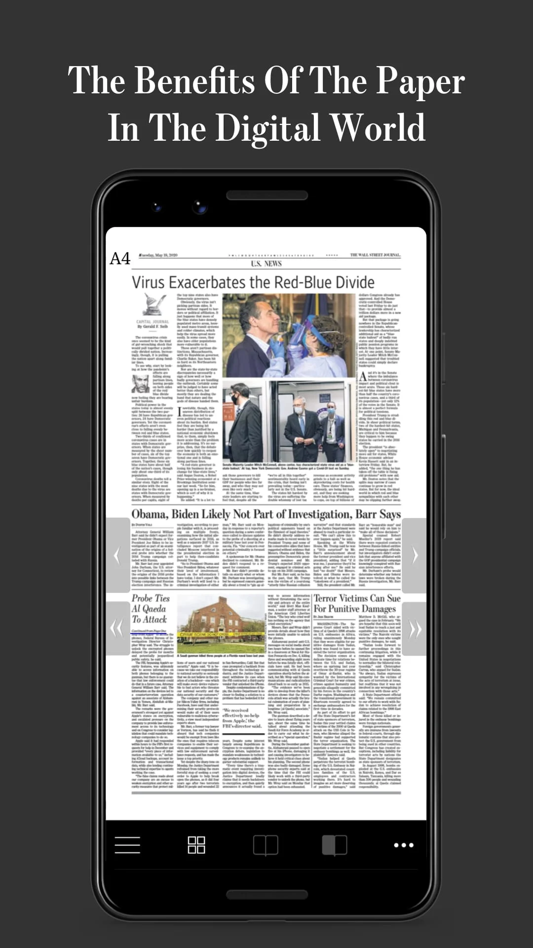 WSJ Print Edition Screenshot 2
