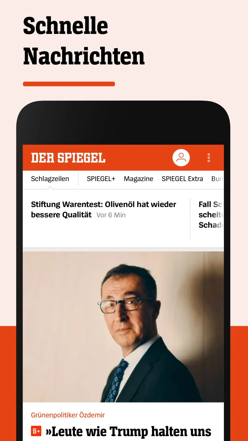 DER SPIEGEL - Nachrichten Screenshot 1