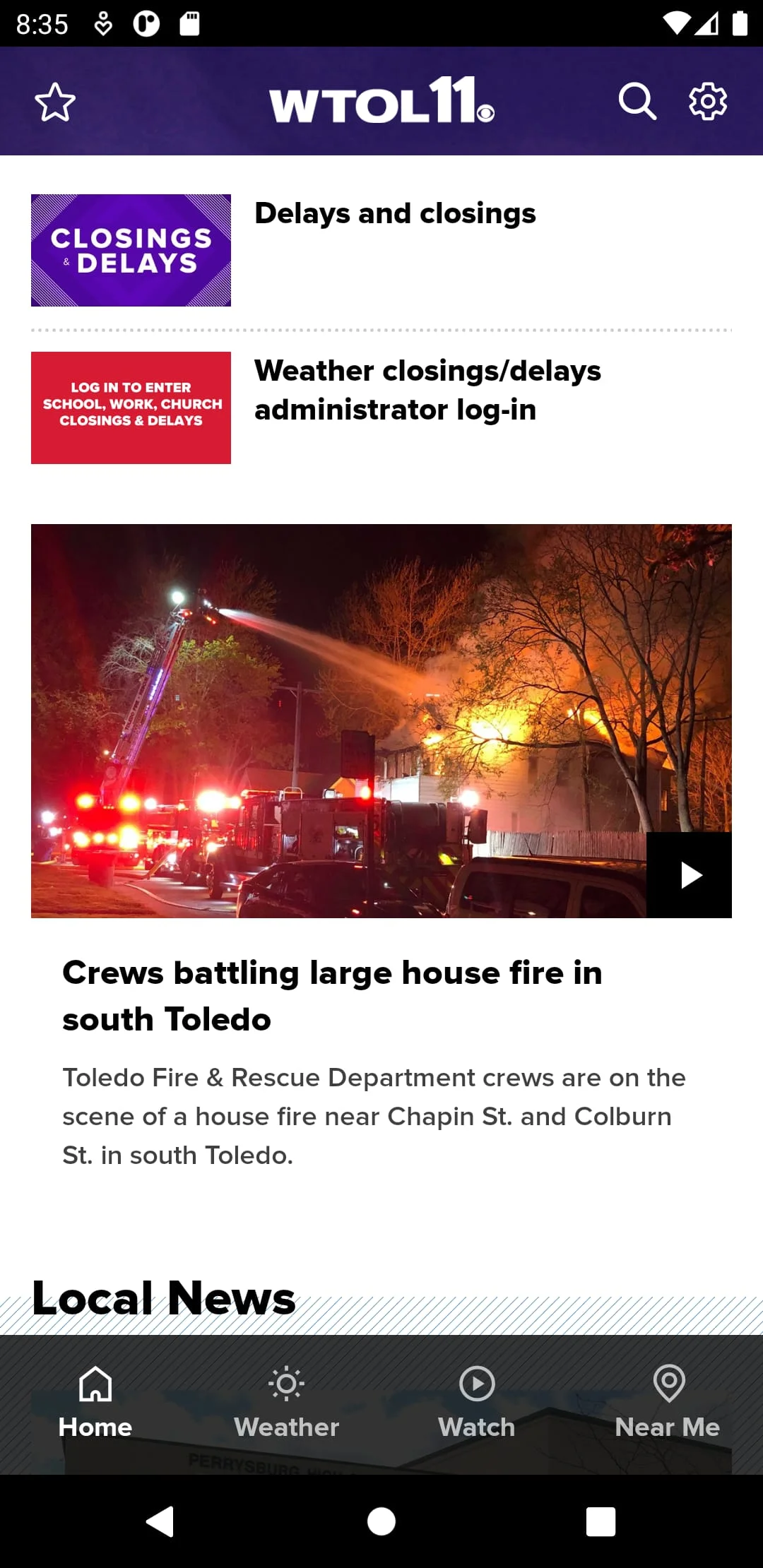 WTOL 11: Toledo's News Leader Screenshot 1