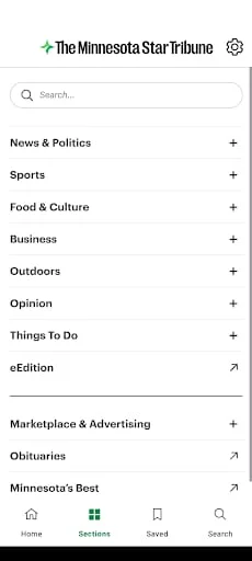 The Minnesota Star Tribune Screenshot 3