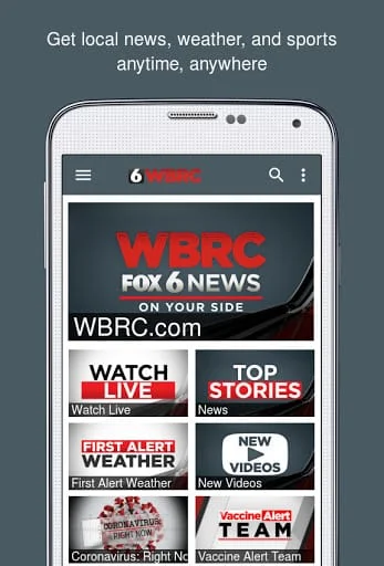 WBRC 6 News Screenshot 1